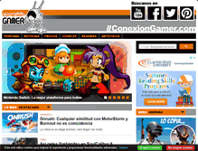 Tablet Screenshot of conexiongamer.com